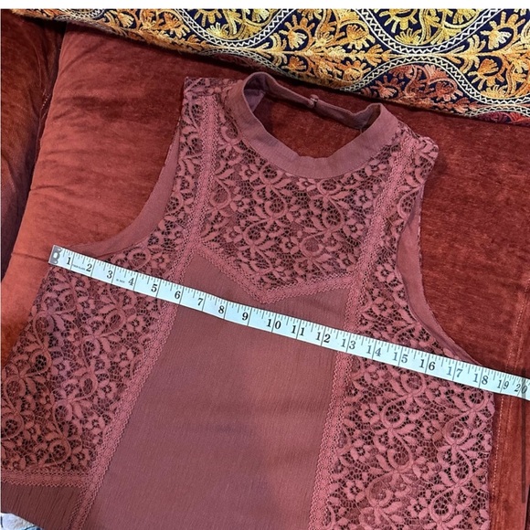 Aeropostale Lace Cottagecore High Neck Ruffle Shift Dress - Picture 2 of 10